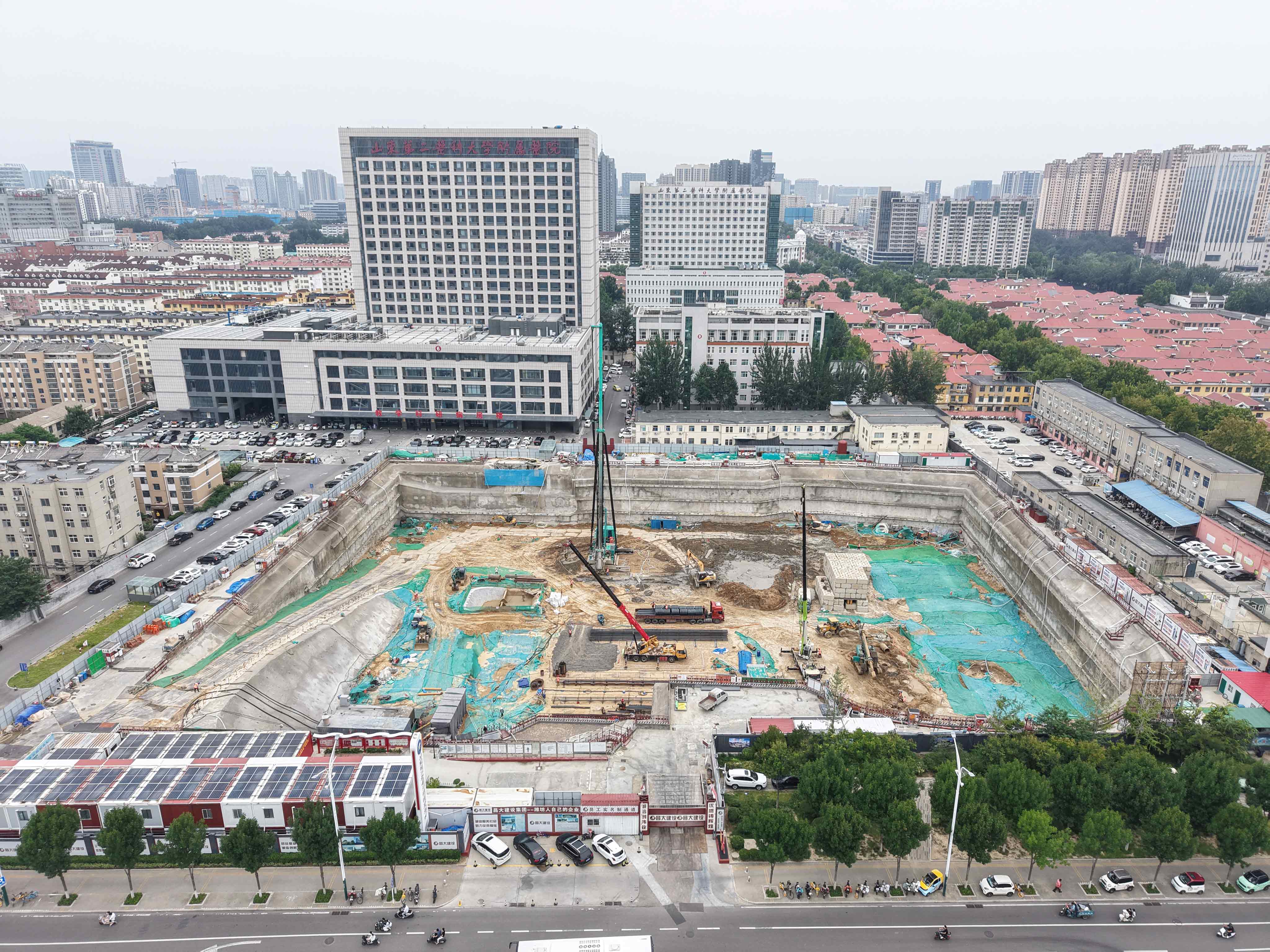 上工MS双轮搅助力打造高质量地下止水帷幕工程-三星领航机械有限公司(图2)