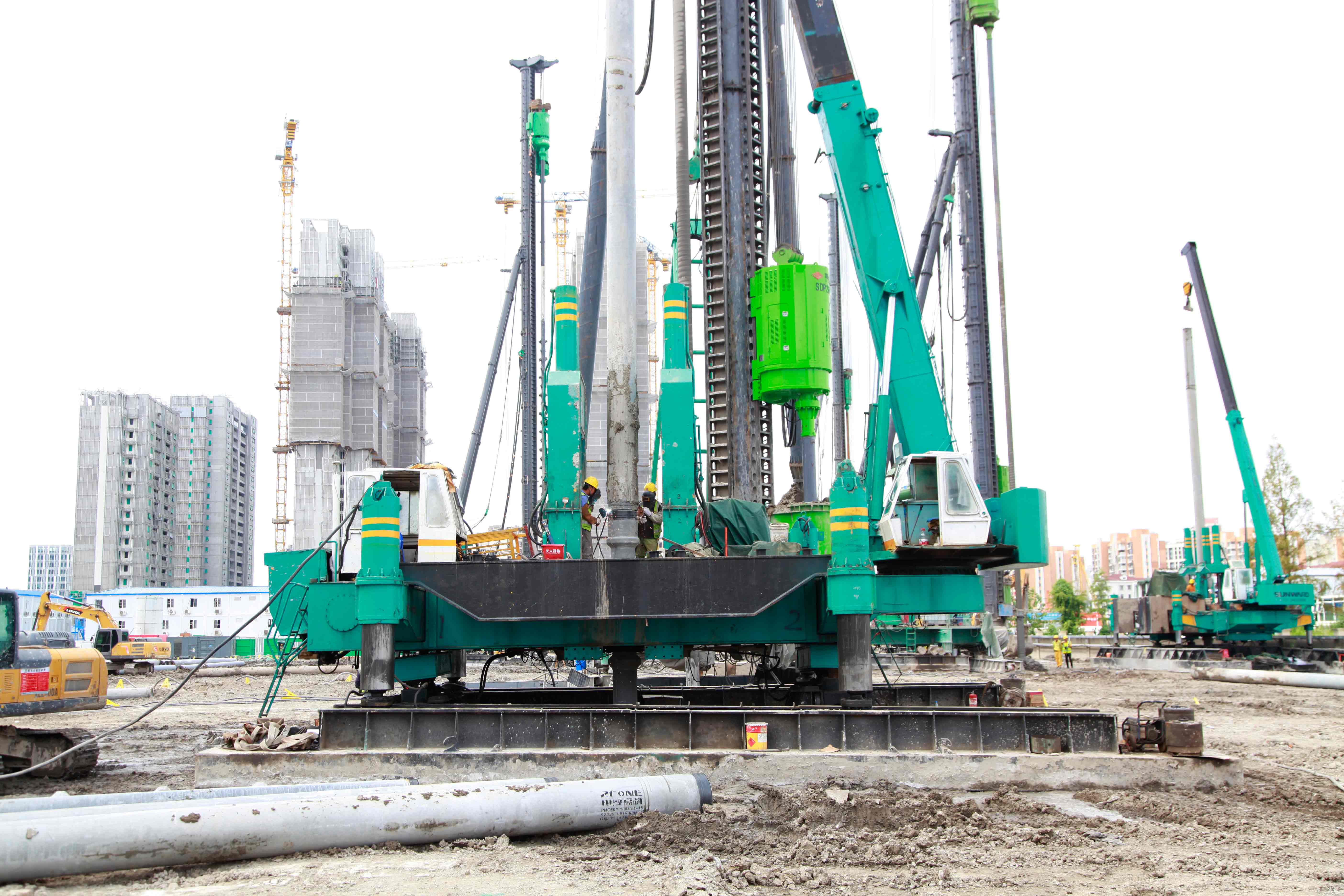 徐汇区静钻根植桩技术在敏感环境学校建设的应用优势-三星领航机械有限公司(图3)