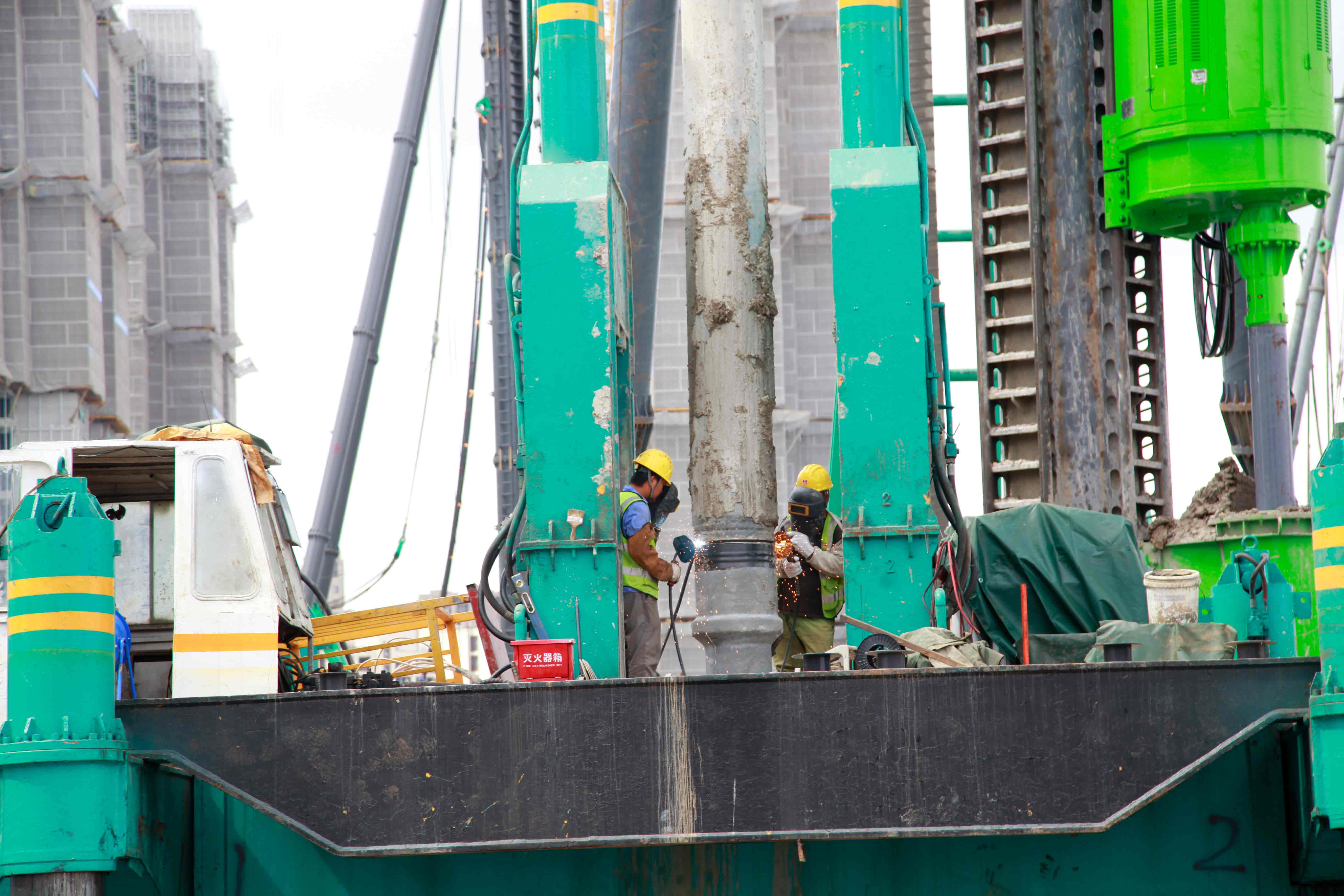 静钻根植桩工法助力上海徐汇区新建学校工程绿色施工-磐岳机械有限公司(图6)
