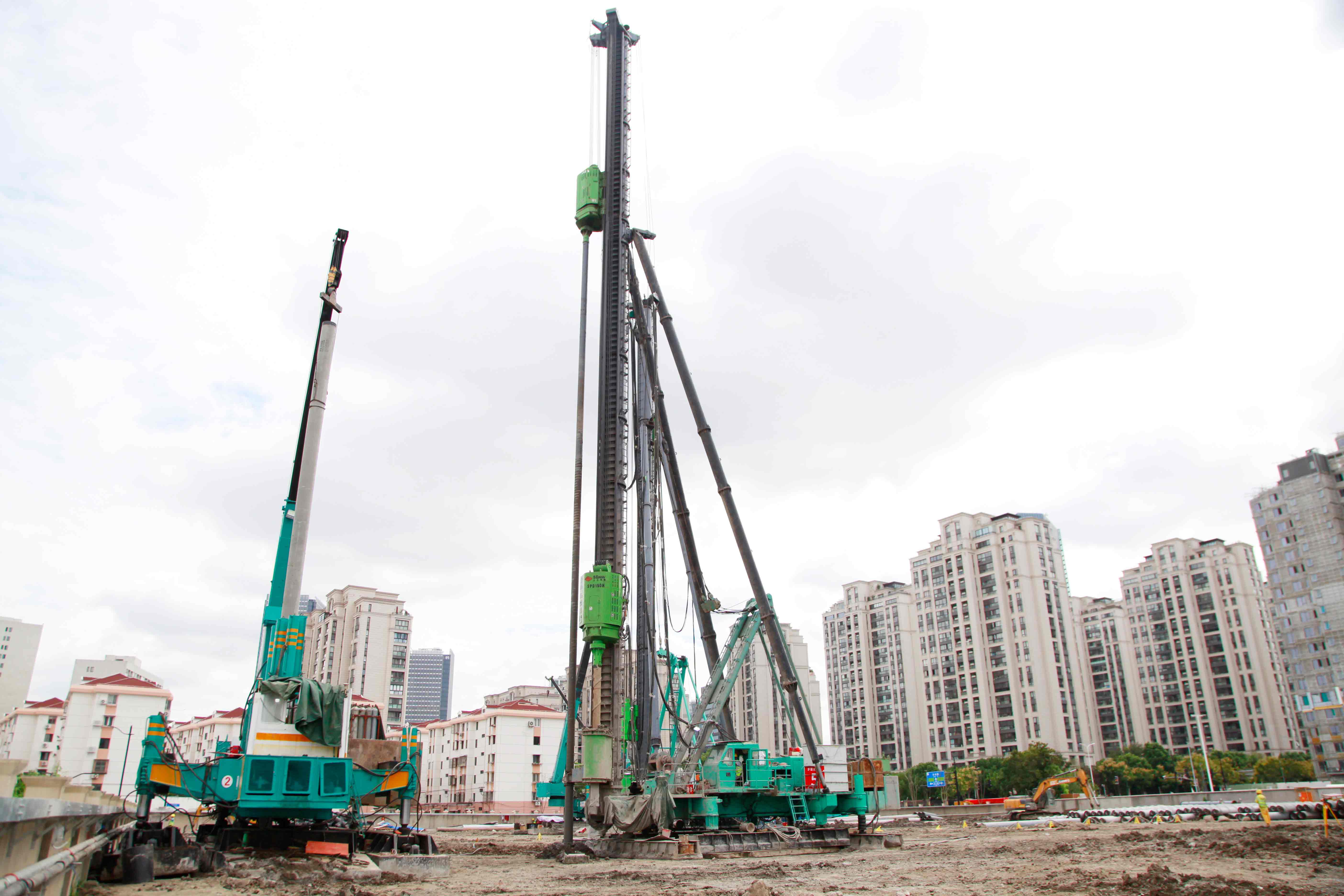 静钻根植桩技术助力上海徐汇学校建设 绿色施工打造教育新地标-磐岳机械有限公司(图4) 静钻根植桩技术助力上海徐汇学校建设 绿色施工打造教育新地标-磐岳机械有限公司(图4)