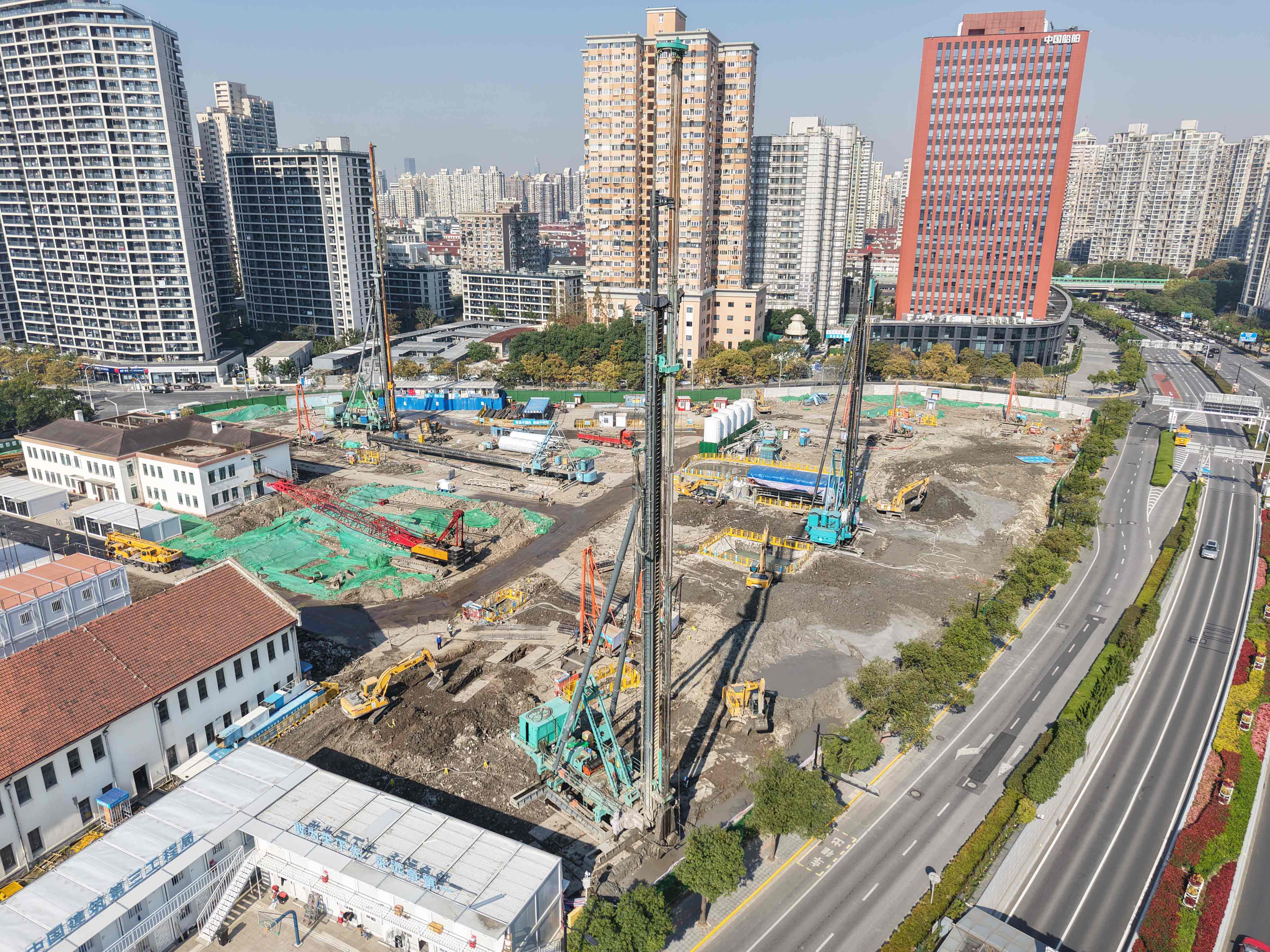 上工机械助力上海科研基地建设,智能化施工破解复杂地质难题-磐岳机械有限公司(图6) 上工机械助力上海科研基地建设,智能化施工破解复杂地质难题-磐岳机械有限公司(图6)