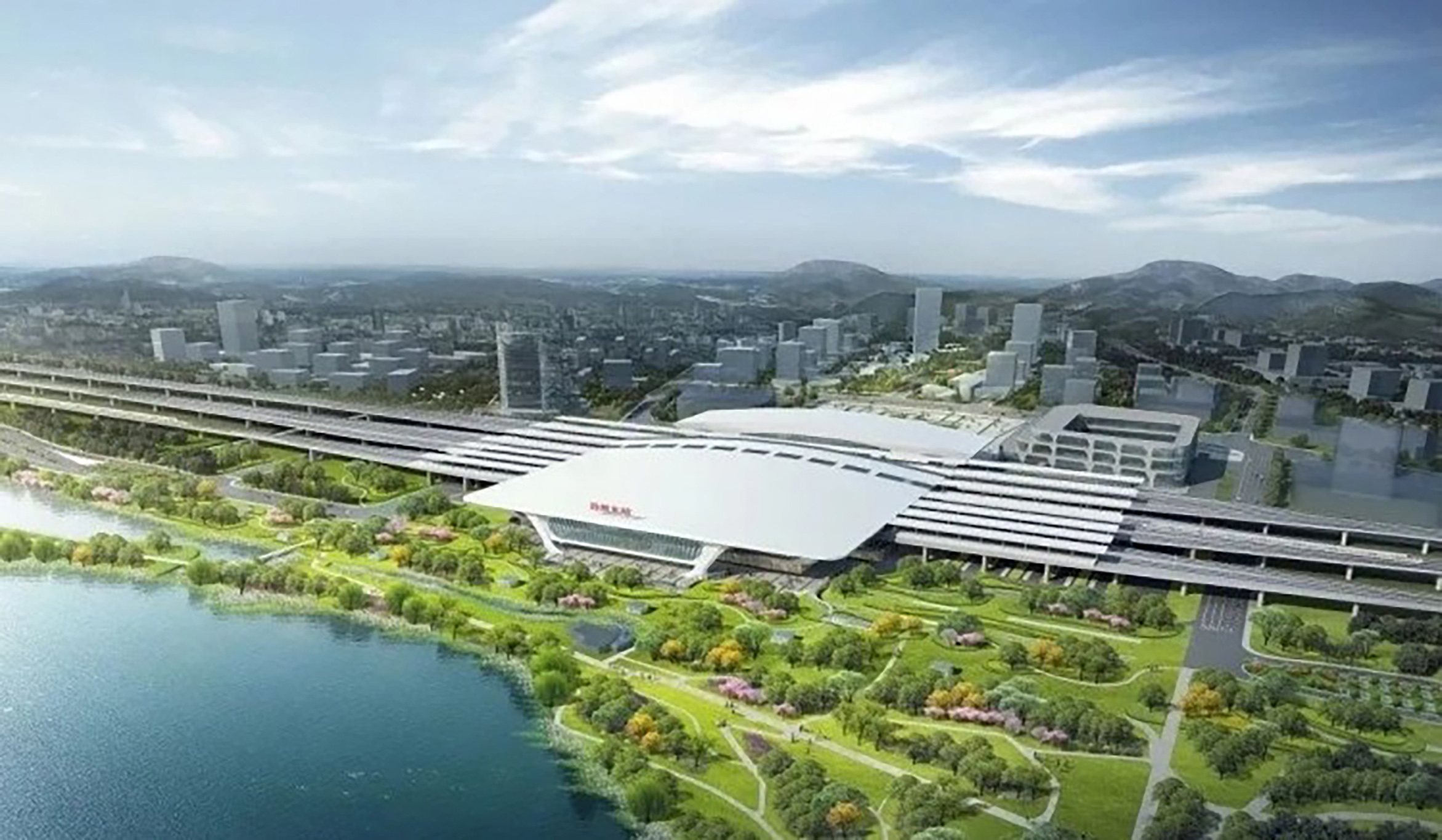 扬州东站综合交通枢纽建设加速推进助力长三角一体化发展-磐岳机械有限公司(图1)