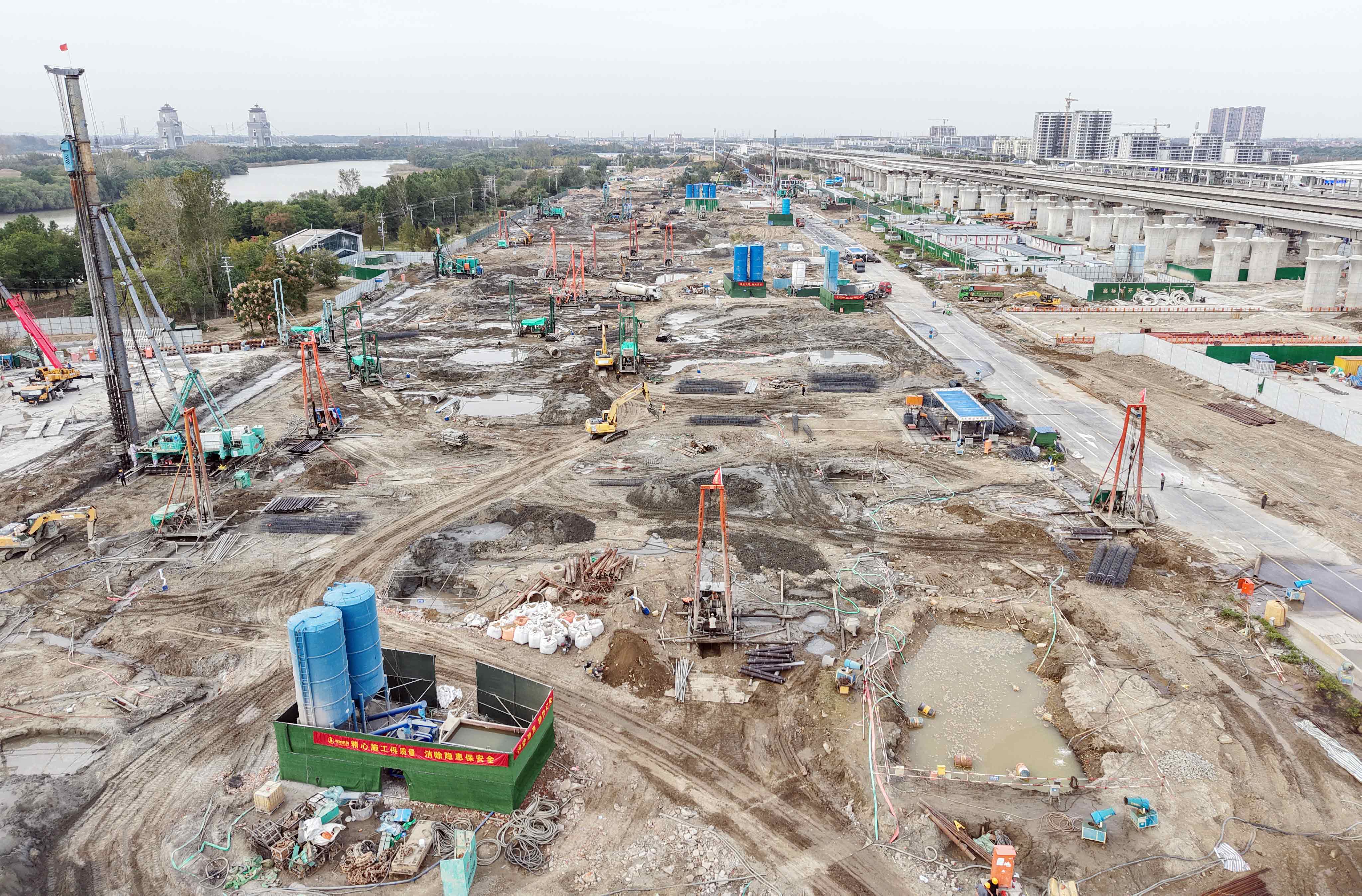 扬州东站综合交通枢纽建设加速推进助力长三角一体化发展-磐岳机械有限公司(图8)