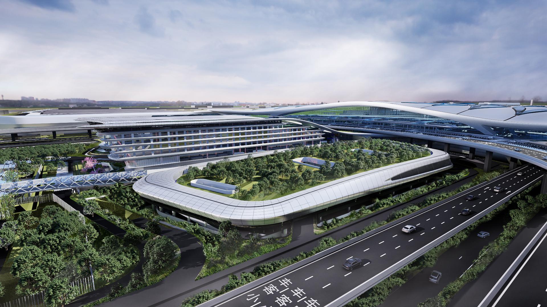 上海浦东机场四期扩建工程能源中心桩基施工全面提速-磐岳机械有限公司(图1) 上海浦东机场四期扩建工程能源中心桩基施工全面提速-磐岳机械有限公司(图1)