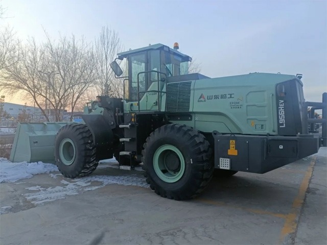 山东临工新能源装载机成功进军北方市场-磐岳机械有限公司(图2)