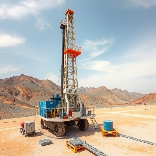 中国12000米智能钻机突破深地勘探新高度-磐岳机械有限公司(图1) 中国12000米智能钻机突破深地勘探新高度-磐岳机械有限公司(图1)