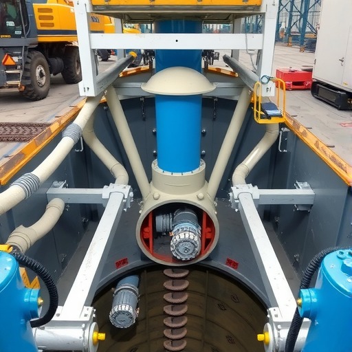 沉井式竖井掘进机水务项目首秀创高效纪录-磐岳机械有限公司(图4)