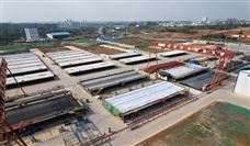 成眉线视高梁场顺利通过批量生产验收-磐岳机械有限公司