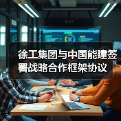 徐工集团与中国能建签署战略合作框架协议(图4) 徐工集团与中国能建签署战略合作框架协议(图4)