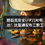搭载高安全LFP刀片电池!比亚迪发布三款工程机械电池 搭载高安全LFP刀片电池!比亚迪发布三款工程机械电池