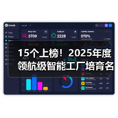15个上榜!2025年度领航级智能工厂培育名单公布(图4) 15个上榜!2025年度领航级智能工厂培育名单公布(图4)