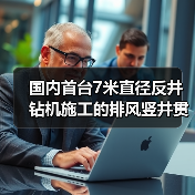 国内首台7米直径反井钻机施工的排风竖井贯通(图2) 国内首台7米直径反井钻机施工的排风竖井贯通(图2)