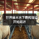 世界最大水下盾构隧道开始掘进(图2) 世界最大水下盾构隧道开始掘进(图2)