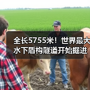 全长5755米!世界最大水下盾构隧道开始掘进(图4) 全长5755米!世界最大水下盾构隧道开始掘进(图4)