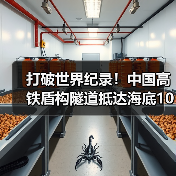打破世界纪录!中国高铁盾构隧道抵达海底106米(图3) 打破世界纪录!中国高铁盾构隧道抵达海底106米(图3)
