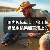 国内规模最大！徐工超级起重机架起黄河上的“彩虹桥”（图2）