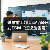 铁建重工超大直径敞开式TBM“江汉武当号”下线(图1) 铁建重工超大直径敞开式TBM“江汉武当号”下线(图1)