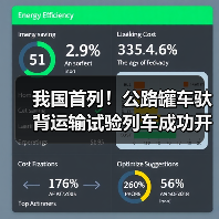 我国首列！公路罐车驮背运输试验列车成功开行（图3）