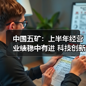 中国五矿:上半年经营业绩稳中有进 科技创新能力持续增强(图2) 中国五矿:上半年经营业绩稳中有进 科技创新能力持续增强(图2)