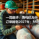 一周趣评：盾构机海外订单排到2027年；Meta或以百亿收购AI企业（图3）