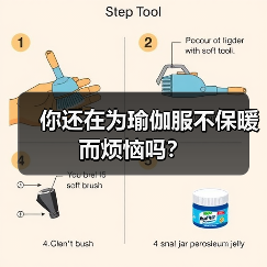 你还在为瑜伽服不保暖而烦恼吗？（图1）