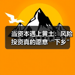当资本遇上黄土:风险投资真的愿意“下乡”种地吗?(图1) 当资本遇上黄土:风险投资真的愿意“下乡”种地吗?(图1)