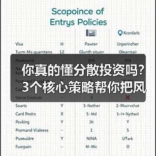 你真的懂分散投资吗?3个核心策略帮你把风险砍掉一半(图4) 你真的懂分散投资吗?3个核心策略帮你把风险砍掉一半(图4)