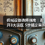 机械设备选择指南|避开3大误区 5步搞定采购2025(图3) 机械设备选择指南|避开3大误区 5步搞定采购2025(图3)