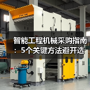 智能工程机械采购指南:5个关键方法避开选错坑2026(图1) 智能工程机械采购指南:5个关键方法避开选错坑2026(图1)
