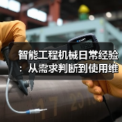 智能工程机械日常经验:从需求判断到使用维护指南(图4) 智能工程机械日常经验:从需求判断到使用维护指南(图4)