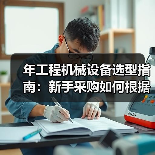 年工程机械设备选型指南：新手采购如何根据工况匹配型号参数