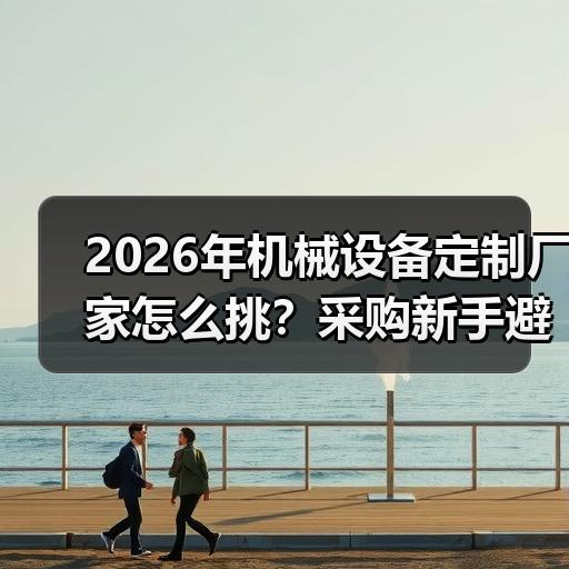 2026年机械设备定制厂家怎么挑？采购新手避坑的5个判断标准