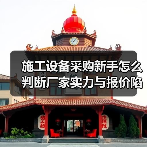 施工设备采购新手怎么判断厂家实力与报价陷阱